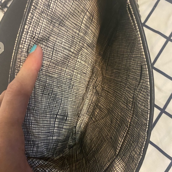 MMS  Design Studio Studded Black Chain Purse - Picture 6 of 9